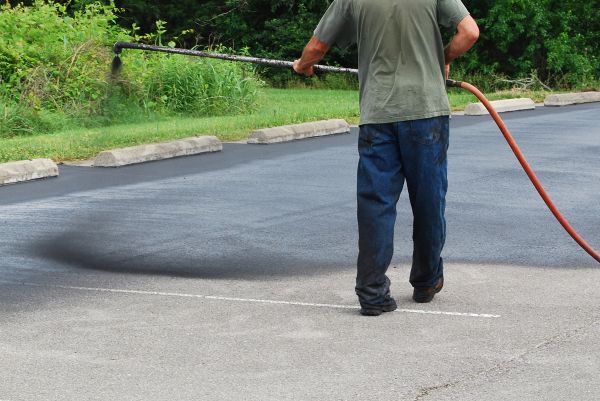Lot Sealcoating in Hot Springs National Park